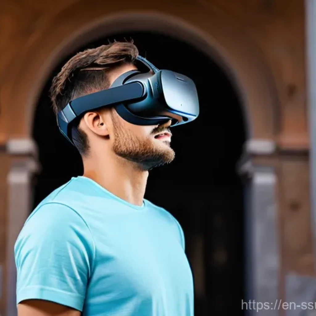몰입형 학습의 기술적 한계와 해결 방안 - **Immersive VR Comfort Experience:**
A person, appearing to be in their late teens or early twen...